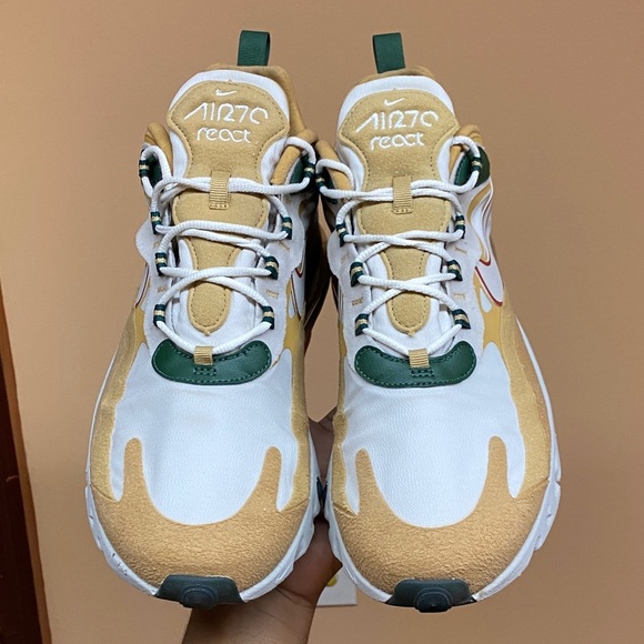 Nike Air Max 270 React “Reggae” Size 12.5 - Picture 14 of 17